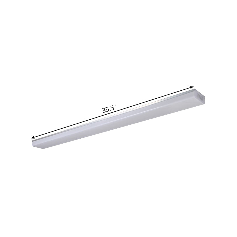 Modern Silver Led Flush Mount Ceiling Light In Various Sizes