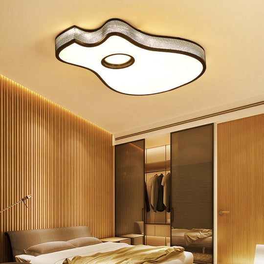 LED Guitar-shaped Ceiling Light for Kids' Rooms