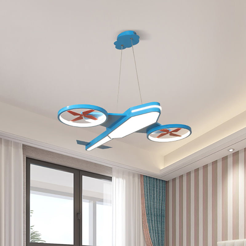 Sleek Acrylic Panel Pendant Light For Childrens Bedroom Kindergarten Or Kids Room