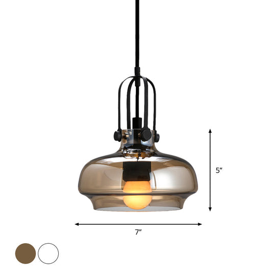 Nautical Suspension Light with 1 Head - Multiple Sizes and Finishes Available