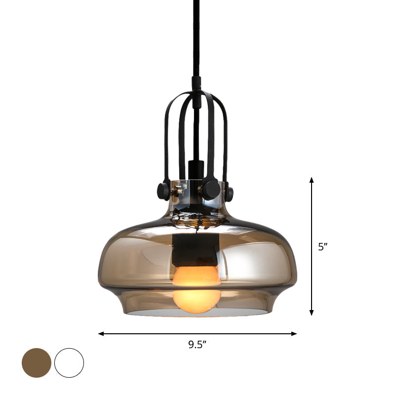 Nautical Suspension Light with 1 Head - Multiple Sizes and Finishes Available