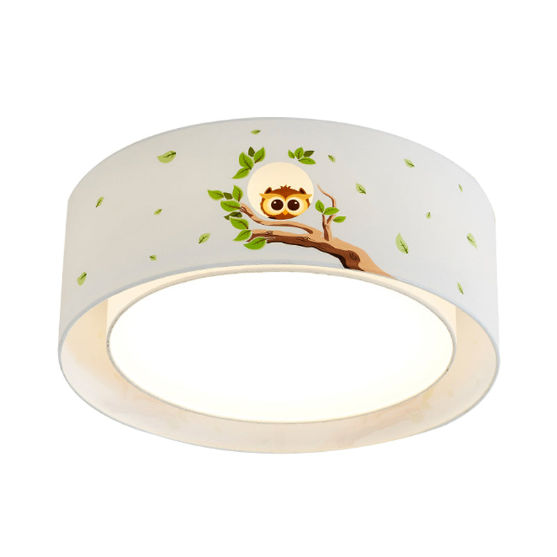 Cartoon Flush Mount Ceiling Light: Acrylic Fixture for Kindergarten