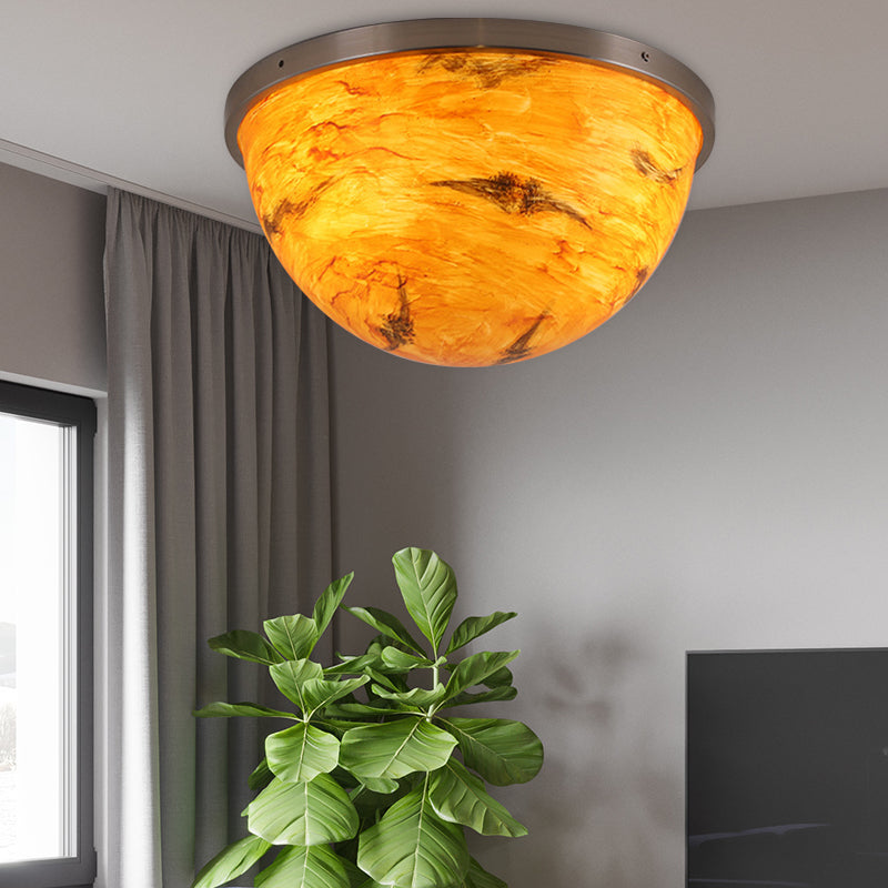 Contemporary Bedroom Flush Mount Ceiling Light