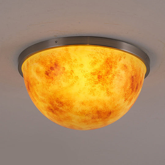 Contemporary Bedroom Flush Mount Ceiling Light