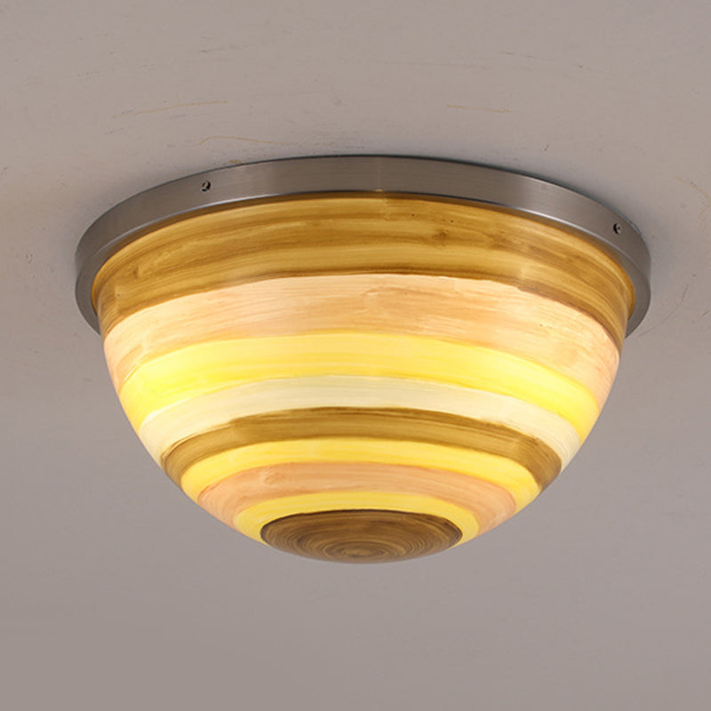 Contemporary Bedroom Flush Mount Ceiling Light