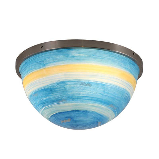 Contemporary Bedroom Flush Mount Ceiling Light