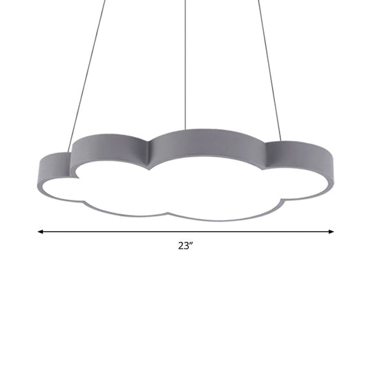 Nordic Style Acrylic Pendant Light For Dining Room - Floating Cloud Hanging