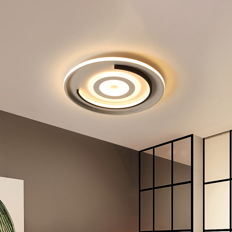 LED Ceiling Lamp - Simple Style Acrylic, Ultrathin Flush Mount in Warm or White Light - Round/Square/Rectangle Design