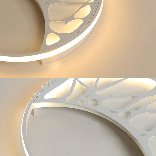 Abstract Pattern LED Ceiling Light for Modern Bathroom Decor