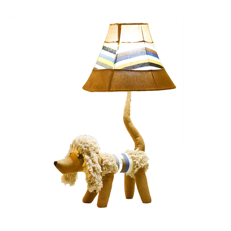 Cartoon Reading Light: Fun Animal Fabric Desk Light For Childs Bedroom