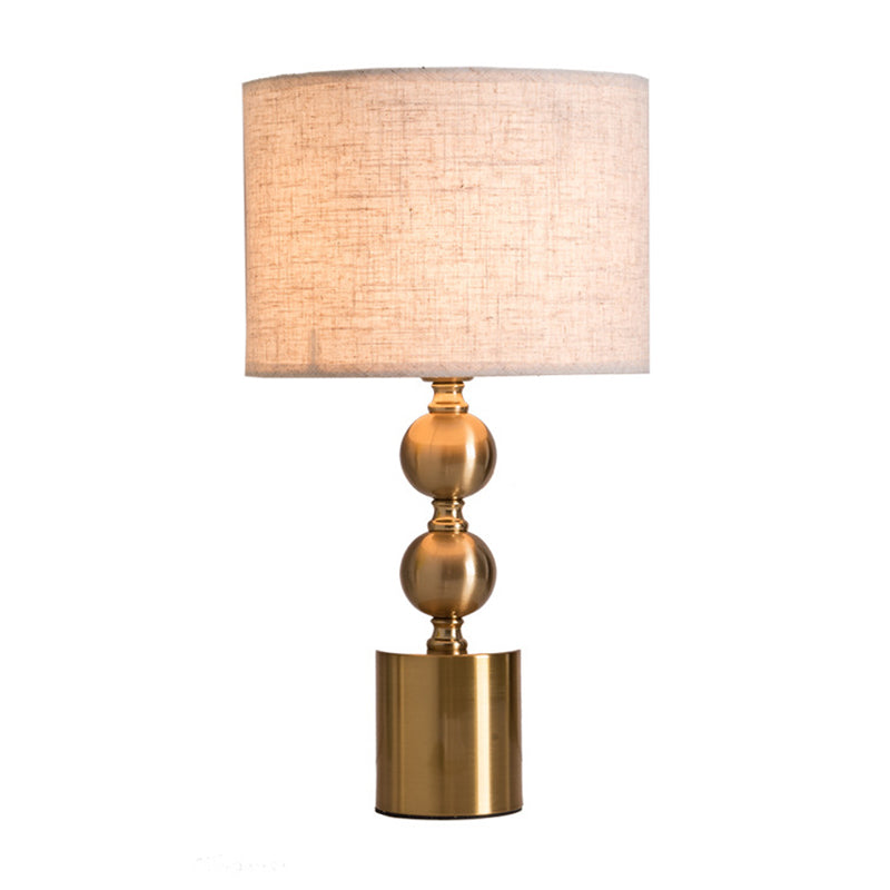 Antiqued Gold Gourd Base Night Light Table Lamp