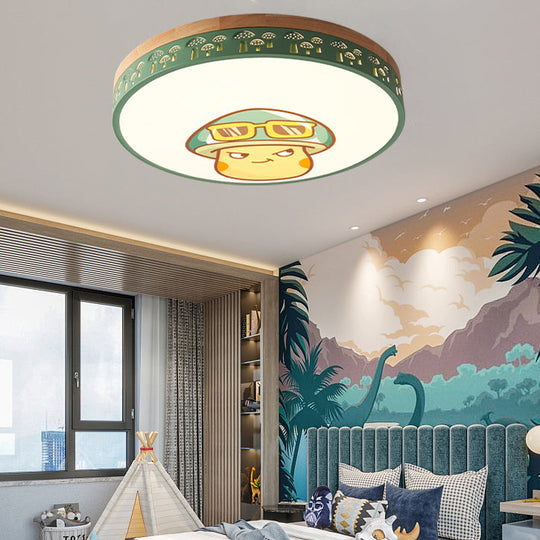 Modern Flush Mount Kindergarten Ceiling Light Fixture