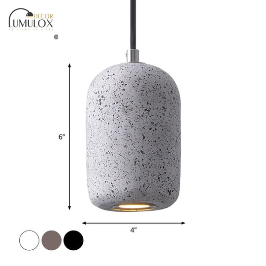 Modern Design Black/Grey/White LED Ceiling Hang Lamp in Warm/White Light