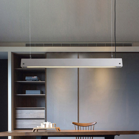 Cement Ceiling Pendant Light Fixture In Grey - Nordic Office Lighting