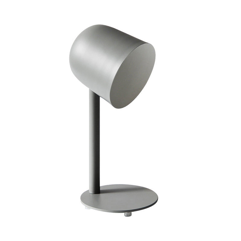 Macaron Loft Desk Lamp - Kindergarten Dormitory Cup Light Sleek Metal Design