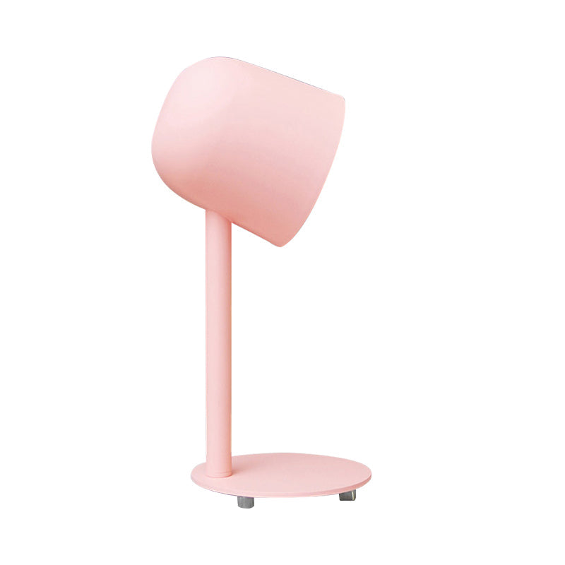 Macaron Loft Desk Lamp - Kindergarten Dormitory Cup Light Sleek Metal Design