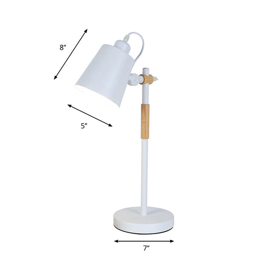 Rotating Metal Bucket Desk Lamp - Study Room Macaron Style Reading Light
Or
Macaron Rotatable Ideal