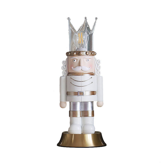 White Cartoon Desk Lamp For Kids Bedroom - Bedside Kingdom Light