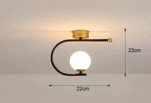 Modern Simple Corridor Lamp Corridor Lamp Circular Ceiling Lamp