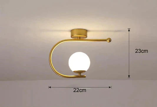 Modern Simple Corridor Lamp Circular Ceiling