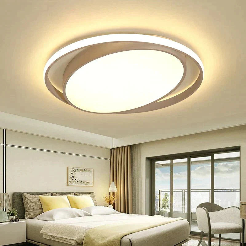 New Arrival Black/White Led Ceiling Chandelier For Living Study Room Bedroom Aluminum Modern Led