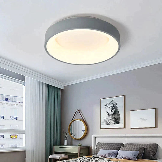 Nordic Led Ceiling Lights For Bedroom Kitchen Post Modern Lighting Lamp Dimmable With Remote