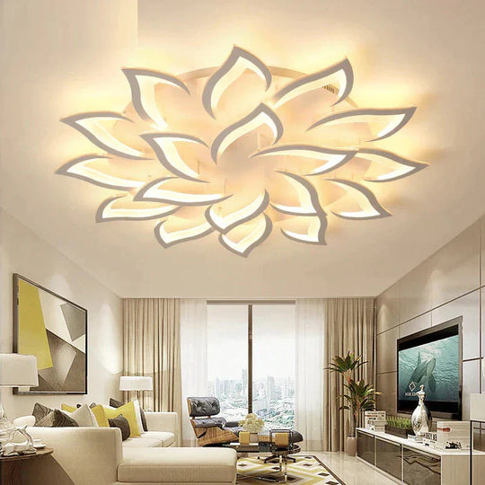 Acrylic Ceiling Lamp Living Room Kitchen Bedroom Modern Remote  Control  Colorful Atmosphere Ceiling Light  Fixture Deco