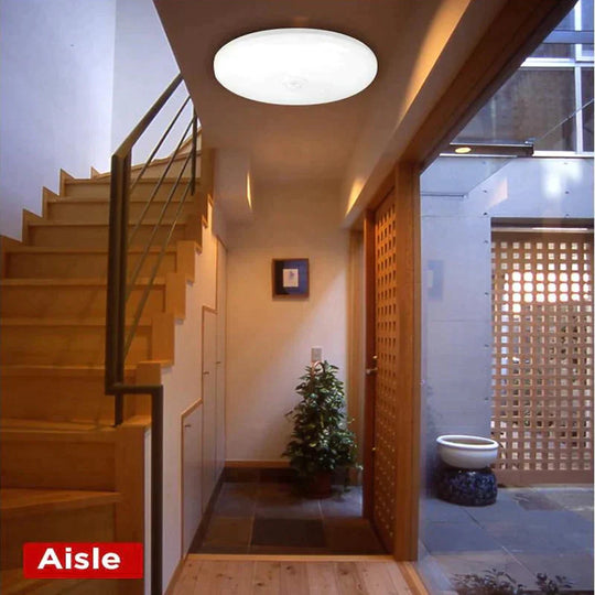 Led Ceiling Lights Lamp Smart Motion Sensor Light 12W 15W 18W 20W 30W 40W Lamps Night Lightling