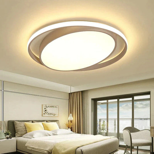 New Arrival Black/White LED Ceiling Chandelier For Living Study Room Bedroom Aluminum Modern Led Ceiling Chandelier