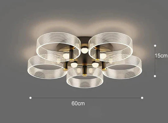 New Modern Simple Bedroom Lamp Ceiling Lamp