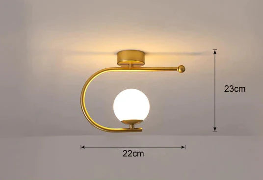 Modern Simple Corridor Lamp Corridor Lamp Circular Ceiling Lamp