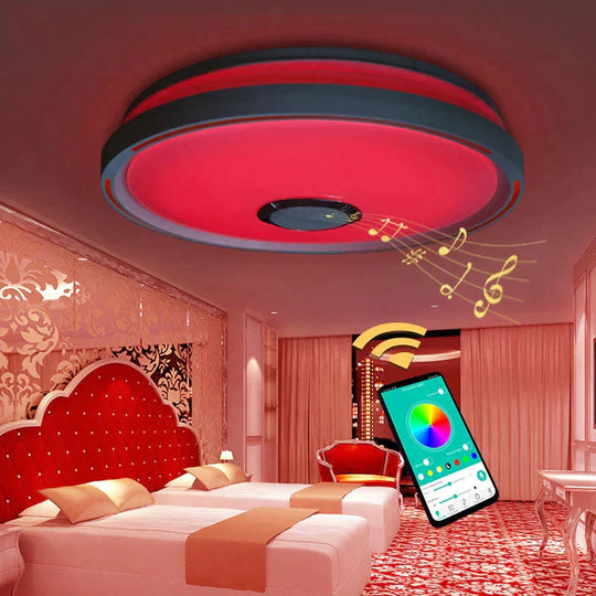 Music LED Ceiling Lights RGB APP Control Ceiling Lamp Bedroom 36W Living Room Light Lampara De Techo Ceiling Light