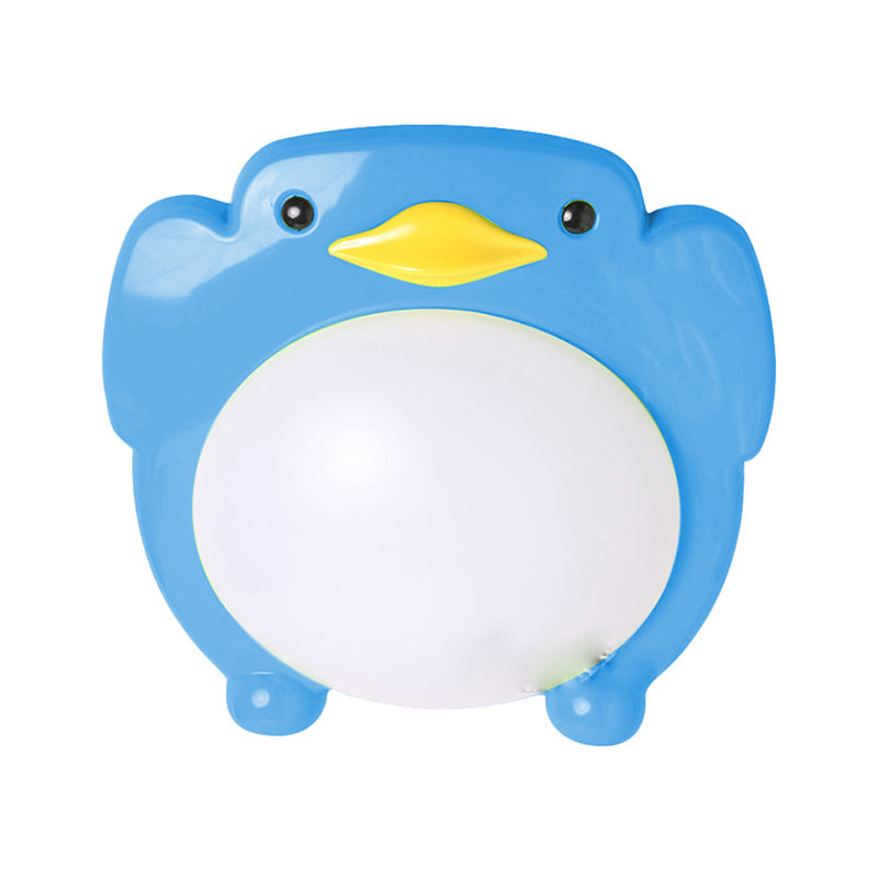 Penguin LED Flush Mount Ceiling Light for Kids' Bedroom - Cartoon Theme