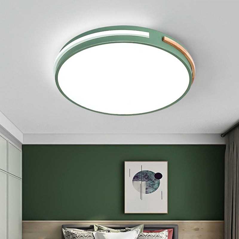 Modernist Acrylic Flush Mount LED Lamp for Bedroom Ceiling Lighting