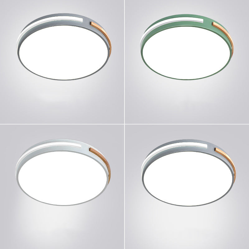 Modernist Acrylic Flush Mount LED Lamp for Bedroom Ceiling Lighting