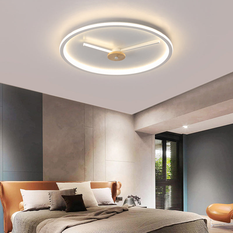 Acrylic LED Bedroom Flush Mount Lamp