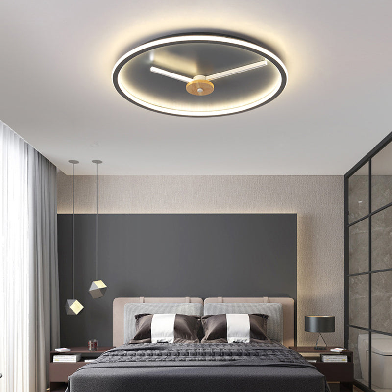 Acrylic LED Bedroom Flush Mount Lamp