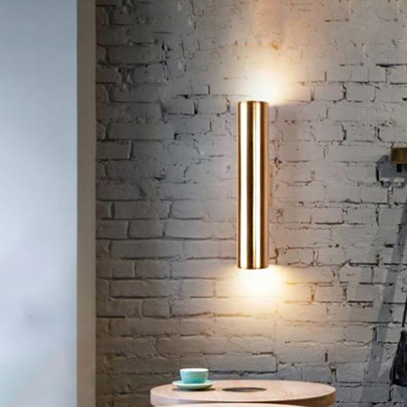 Modern Metal Wall Mounted Bedside Lamp - Stylish Tubular Black Lighting Ideas