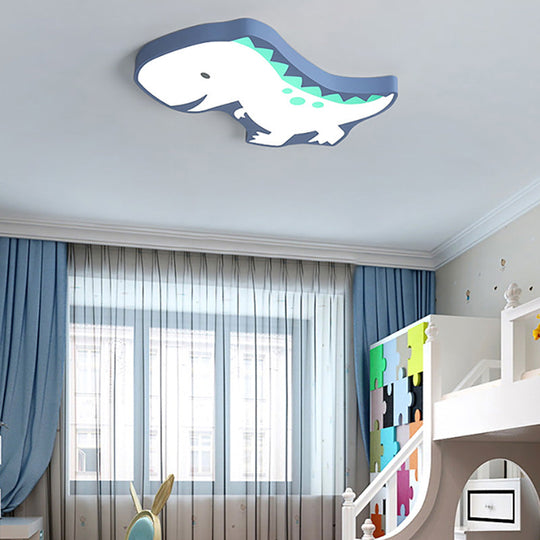 Dinosaur LED Ceiling Light for Kindergarten Nursery