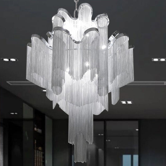 Nordic Led Aluminum Pendant Light Fixture For Living Room