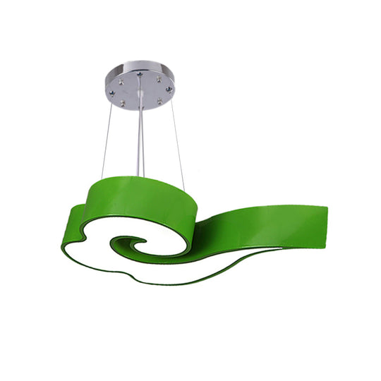 Cloud Ceiling Chandelier Led Hanging Light In Multiple Colors For Childrens Room 18/22.5 Wide