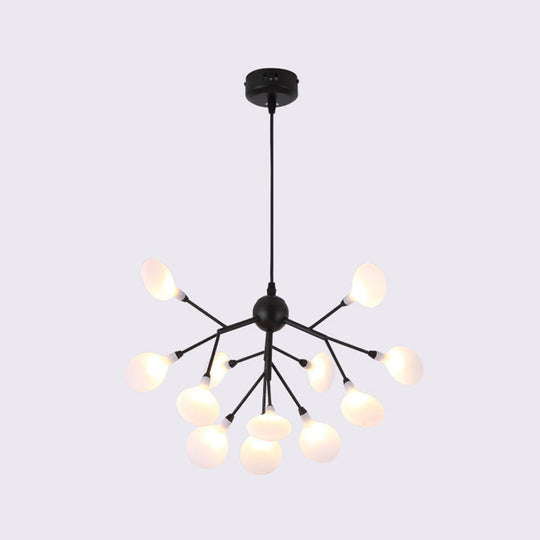 Firefly Chandelier: Minimalist Led Acrylic Suspension Light For Clothing Shops