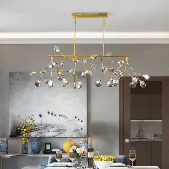 Contemporary Heracleum Island Pendant Light For Modern Dining Rooms