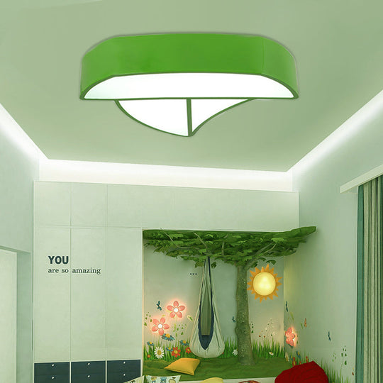 Cartoon Ship LED Ceiling Flush Mount Light for Nursing Room or Kitchen