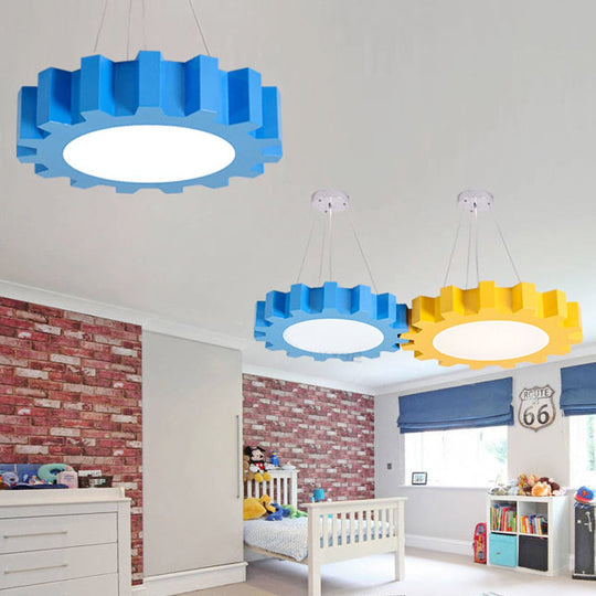 Colorful Led Pendant Light For Kindergarten Classroom Or Playroom