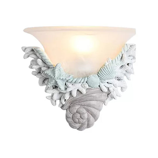 Shell Led Wall Lamp: Modern Stylish Bell Light For Baby Kid Bedroom