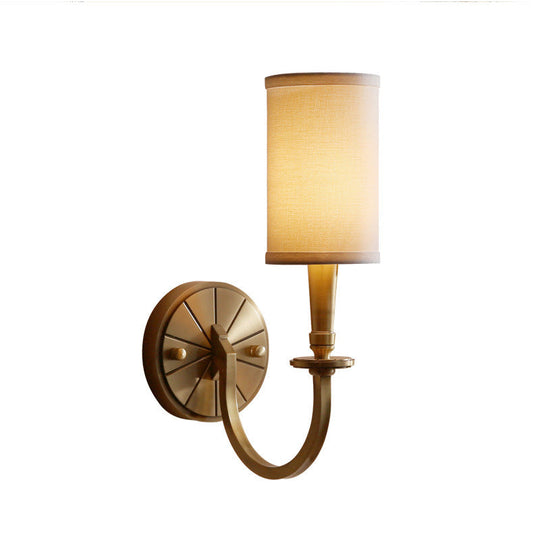 Gold Minimalist Candlestick Wall Sconce For Entryway