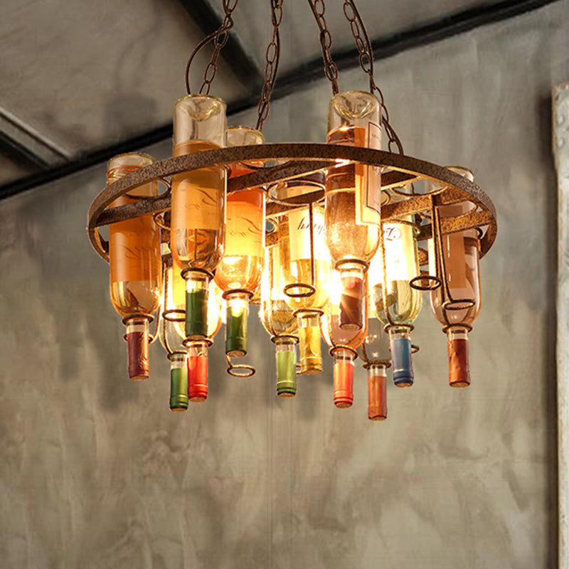 Industrial Rustic Metal Pendant Light Kit - 1/2/3 Lights Hanging Fixture For Dining Room