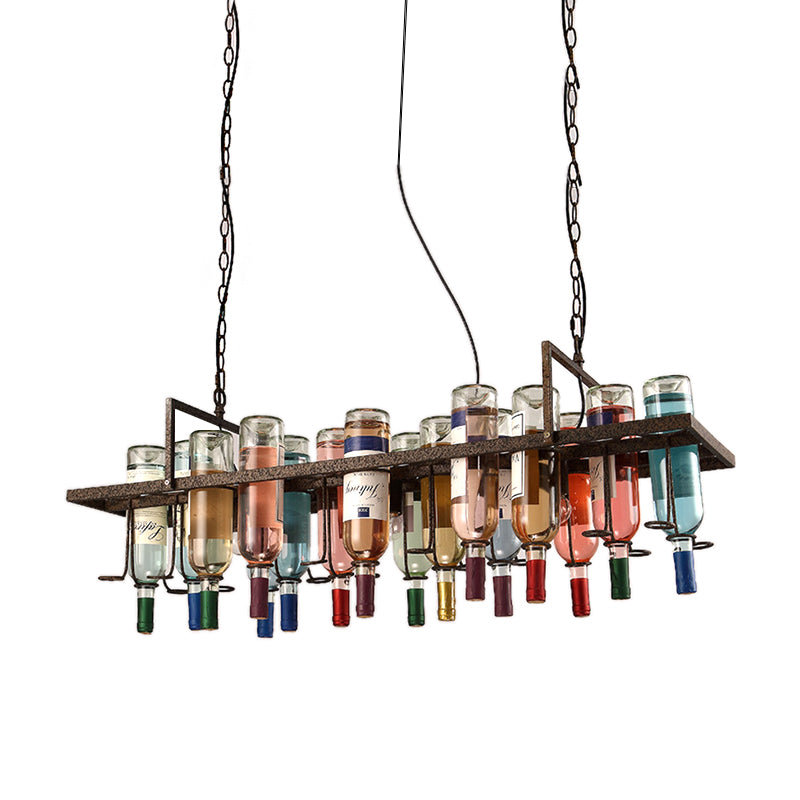 Industrial Rustic Metal Pendant Light Kit - 1/2/3 Lights Hanging Fixture For Dining Room