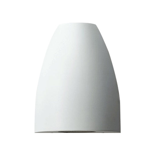 Contemporary Bullet Wall Sconce - Led Up And Downlight For Stairway Modern Metallic Finish In